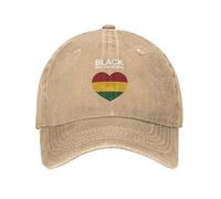 KWQDOZF Chapeau du Mois de l'histoire des Noirs Casquette de Baseball Chapeaux de Cow-Boy Chapeau de Voyage de Camionneur