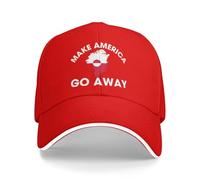 KWQDOZF Chapeaux « Make America Go Away » Groenland à Vendre Casquette de Baseball