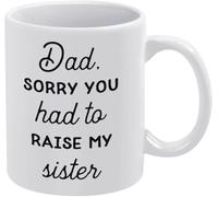 KWQDOZF Chère maman, grâce à toi, j'ai transformé cette tasse à café en une tasse à thé en céramique originale imprimée recto verso, idéale pour maman, papa, un ami, une épouse ou un mari (325 ml).