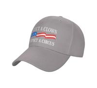 KWQDOZF Élisez Un Clown, Attendez-Vous à Un Cirque, Chapeaux, Casquette Classique réglable pour Adulte, Casquette de Baseball
