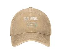 KWQDOZF Funny Cap Gin Tonic Magic Water for Fun People Hat for Women Baseball Hat Graphic Hat