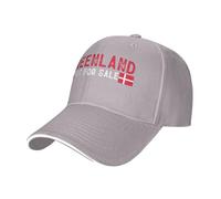 KWQDOZF Groenland isfor Sale - Casquettes de Baseball avec Drapeau du Danemark, Style « Dad Hat », Ajustables, pour Hommes et Femmes