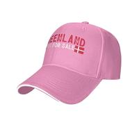 KWQDOZF Groenland isfor Sale - Casquettes de Baseball avec Drapeau du Danemark, Style « Dad Hat », Ajustables, pour Hommes et Femmes
