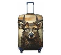 KWQDOZF Housse de Protection élastique pour Bagages de Voyage Motif Camouflage américain Motif cerf 48,3 à 81,3 cm