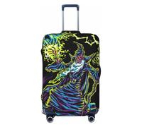 KWQDOZF Housse de Valise Blacklight by Evil Witch, Protection Lavable en Fibres élastiques Haute densité, Taille Moyenne.