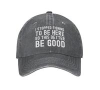 KWQDOZF J'Ai arrêté de pêcher pour être Ici, Alors ce Chapeau pour Homme a intérêt à être Bon