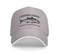 KWQDOZF J'Ai arrêté de pêcher pour être Ici, Alors ce Chapeau Vaut Mieux être Bon. Casquettes de Baseball pour Femmes