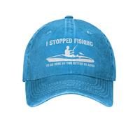 KWQDOZF J'Ai arrêté de pêcher pour être Ici, Alors ce Chapeau Vaut Mieux être Bon. Casquettes de Baseball pour Femmes