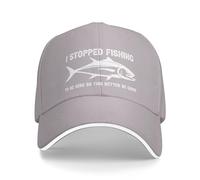 KWQDOZF J'Ai arrêté de pêcher pour être Ici, Alors ce Chapeau Vaut Mieux être Bon pour Les Casquettes de Baseball pour Femmes