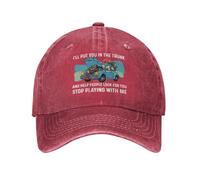 KWQDOZF Je Te mettrai dans Le Coffre Casquettes de Baseball pour Hommes