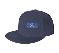 KWQDOZF Joyeux Anniversaire 4 Juillet US Flat Bill Visor Classic Snapback Hat Casquette de Baseball réglable Confortable et Respirant