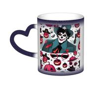 KWQDOZF Joyeux Halloween Day 1 Mug changeant de couleur dans le ciel - Enchantez vos moments