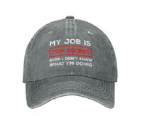 KWQDOZF Mon Travail est Top Secret, même Moi Je ne Sais Pas ce Que Je Fais. Chapeau pour Homme