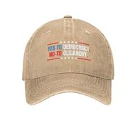 KWQDOZF Oui à la démocratie, Non à l'oligarchie - Casquette rétro Bernie Sanders Fight Golf Dad