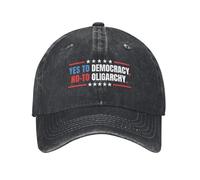KWQDOZF Oui à la démocratie, Non à l'oligarchie - Casquette rétro Bernie Sanders Fight Golf Dad