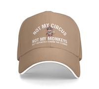 KWQDOZF Pas Mon Cirque, Mes singes, mais Je connais Bien Les Chapeaux de Clown, Les Hommes à Chapeaux de Papa.