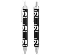 KWQDOZF Protégeons l'arrêt Roe v. Wade de 1973 ! Stylos à bille rétractables à pointe fine (0,5 mm), écriture fluide, encre gel noire, pour le droit à l'avortement des femmes. Lot de 2.