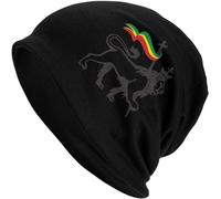 KWQDOZF Rasta Lion de Juda Adulte Bonnet Tricoté Bonnet Hiver Chaud Crâne Chapeau - Hommes Femmes