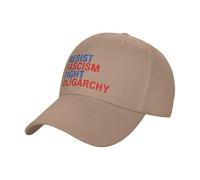 KWQDOZF Résister au fascisme, Combattre l'oligarchie, Casquettes de Baseball, Mode, Hommes et Femmes