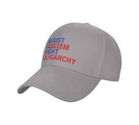 KWQDOZF Résister au fascisme, Combattre l'oligarchie, Casquettes de Baseball, Mode, Hommes et Femmes