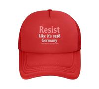 KWQDOZF Résistez comme en 1938 ! Casquette de Camionneur « Défendez la démocratie » pour Hommes et Femmes, Casquettes de Baseball en