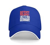 KWQDOZF Résistez comme en 1938 ! Casquette FDT 8647 « Sauvez la démocratie » pour Hommes et Femmes, Casquettes de Papa