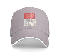 KWQDOZF Résistez comme en 1938 ! Casquette FDT 8647 « Sauvez la démocratie » pour Hommes et Femmes, Casquettes de Papa