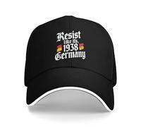KWQDOZF Résistez comme en 1938 ! Casquettes de Golf, Casquettes de Baseball, Chapeaux de Protestation pour la démocratie, pour Hommes