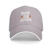 KWQDOZF Résistez comme en 1938 ! Casquettes de Golf, Casquettes de Baseball, Chapeaux de Protestation pour la démocratie, pour Hommes