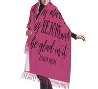 KWQDOZF Rose à mon fils - N'oublie jamais que je t'aime - Châle en mousseline inspirant et motivant - Pashmina