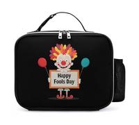 KWQDOZF Sac à lunch portable pour le 1er avril, fourre-tout, réutilisable, isotherme, anti-fuite, pour le travail et les pique-niques