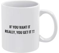 KWQDOZF Si tu me trouves mignon(ne), tu devrais voir ma copine ! Mug en céramique décoratif pour la maison et la cuisine, cadeau humoristique de 325 ml (11 oz).