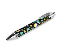 KWQDOZF Stylo à bille classique à pointe fine 0,5 mm, encre noire, écriture fluide. Fournitures de bureau. Stylo pour les sciences, les mathématiques, la physique, la chimie et la biologie.