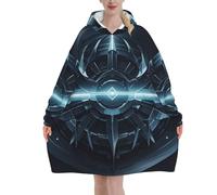 KWQDOZF Sweat à Capuche Couverture Portable imprimé Échos d'Éternité pour Adulte, Sweat à Capuche Confortable pour Homme, pour Elle, sa mère ou sa Petite Amie.