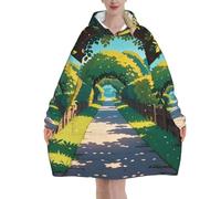 KWQDOZF Sweat à Capuche imprimé Chemins Cachés pour Adulte, Sweat à Capuche Confortable pour Homme, pour Elle, Maman ou Petite Amie