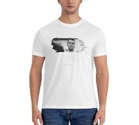 KWQDOZF T-Shirt Ras du Cou Charlie Kirk est Un héros pour Hommes et Femmes