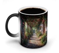 KWQDOZF Tasse à café en céramique super réaliste qui change de couleur à la chaleur, tasse à thé fantaisie, tasse à eau amusante pour la maison et le bureau, 11 oz