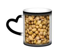 KWQDOZF Tasse à changement de couleur Garden Potatoes In The Sky - Enchantez vos moments