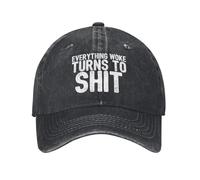 KWQDOZF Tout ce Qui est Woke Tourne Mal. Chapeaux de Papa rigolos. Cadeaux Amusants pour Hommes.