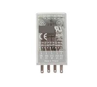 KWQNPHTRN Haute Puissance Petit Relais intermédiaire Relais électromagnétique CR-M024DC4L CR-M230AC4L MY4NJ DC12V DC24V AC110V AC220V 1 pièces(CR-M230AC4L AC230V)