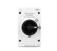 KWQNPHTRN Interrupteur d'isolation rotatif IP66 avec trou fileté M25 1200 V 32 A