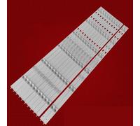 KWRTFKTYS Bande de rétroéclairage LED 12 pièces for LE55Q6500U LED55D6-01(A) 30355006201 LQ55H31 Q55X31J LQ55AL88M81 for JV*C G55C F55C N55Y LSC550FN10-5(LED55D06A)