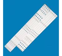 KWRTFKTYS Bande de rétroéclairage LED à 9 lampes for JTV-5505 ZN-55H09AL ZN-55H09AL-5L 5R ZN-55H09ARL-5L L55UHDPR001
