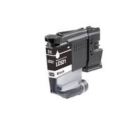 KWRTFKTYS Cartouche d'encre Compatible LC521 de capacité Standard for imprimantes B-Other DCP-J1260W, DCP-J1310DW, DCP-J1313DW, DCP-J1360DW et DCP-J1460DW(1PCS Black)