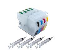 KWRTFKTYS Cartouche d'encre de Recharge LC3117 LC3119 for imprimantes B-Other MFC-J6980CDW, MFC-J6580CDW, J6980 et J6580 avec seringue(with Plastic Needle)