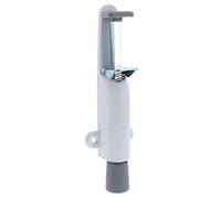 KWS 1028 Arrêt de porte Argenté Blanc RAL 9016 50 mm