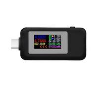 KWS-1902C Type-C Affichage Couleur USB Testeur Courant Tension Moniteur Power Meter Mobile Batterie Banque Chargeur Outil Détecteur Power Meter Pédales Favero