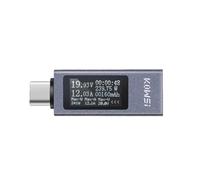 KWS-2303C Testeur de charge de téléphone portable, ampèremètre de tension CC, affichage numérique multifonction de type C, DC 4-30 V, KWS-2301C(KWS-2301C)