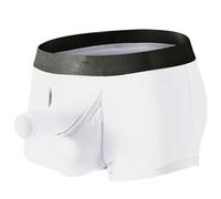 KWTF Homme Sexy Long pénis Sac Boxer Culotte Pictogramme surélevé sous-vêtements Hommes Culotte éléphant Nez Boxershorts Longue Culotte surélevée
