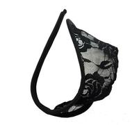 KWTF String C pour Hommes, Pochette bombée, Sexy, Solide, Lisse, sous-vêtements gai en Dentelle, Slip Invisible